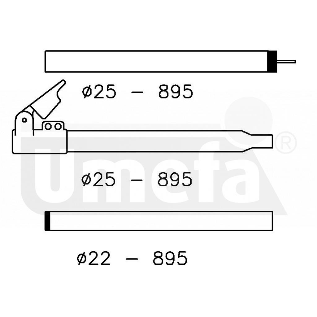 umefacaravanvoortentstokk2522mm