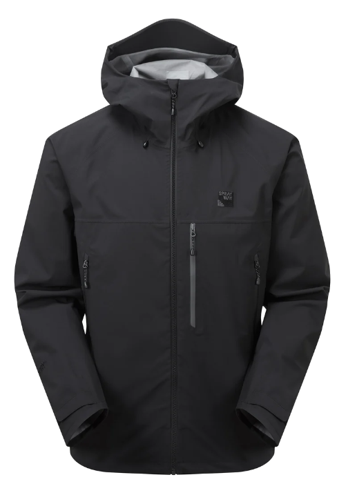 Sprayway Response Jacket M Black Veneboer Camping Outdoor