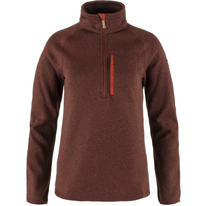 fjallravenovikfleecehalfzipsweaterwautumnleafveneboer