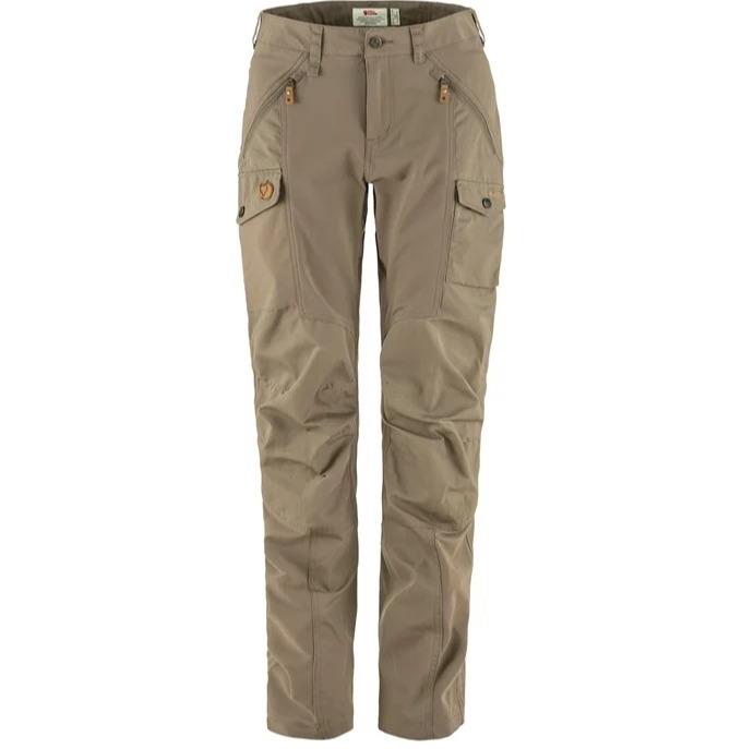 fjallravennikkatrouserscurvedwsuedebrownveneboer